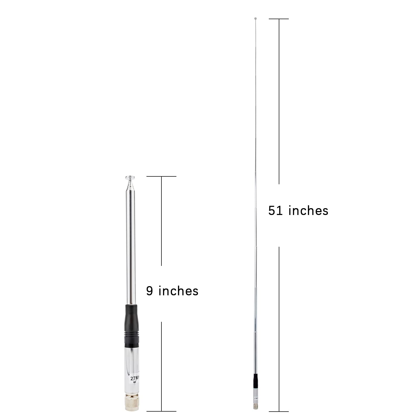 President Randy CB Radio Antenna - 27MHz 51
