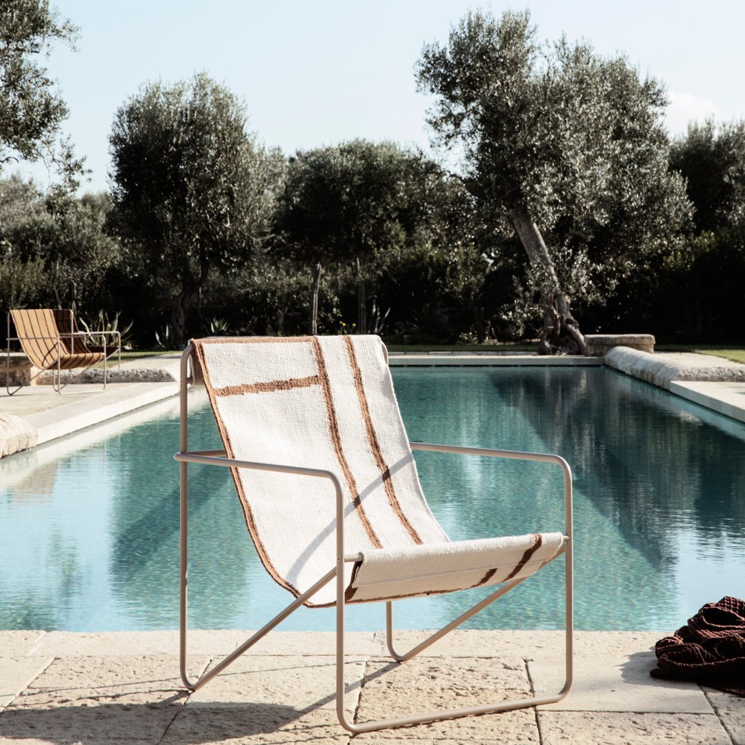 Premium Outdoor Desert Lounge Chair - Lightweight, Durable & Comfortable for Patio, Poolside & Backyard Relaxation