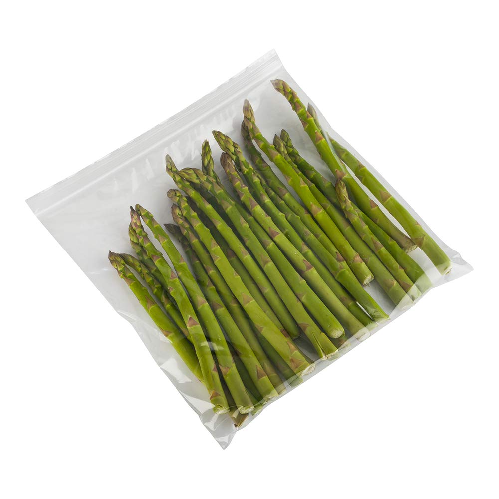 Restaurantware 100 Pack 13 x 12.5 Inch Clear Resealable Plastic Storage Bags - Heavy Duty Zipper Bags for Snacks, Nuts, Seeds, Candy, Treats & Food Storage | Perfect for Kitchen, Pantry Organization & On-the-Go Snacks