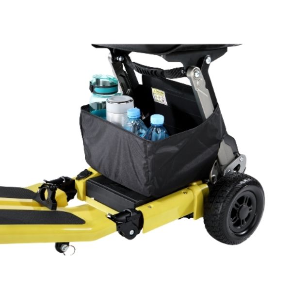 FreeRider USA Luggie Super Plus 3 Folding Mobility Scooter - Lightweight & Portable Electric Scooter for Seniors & Adults - Perfect for Travel, Shopping & Outdoor Adventures