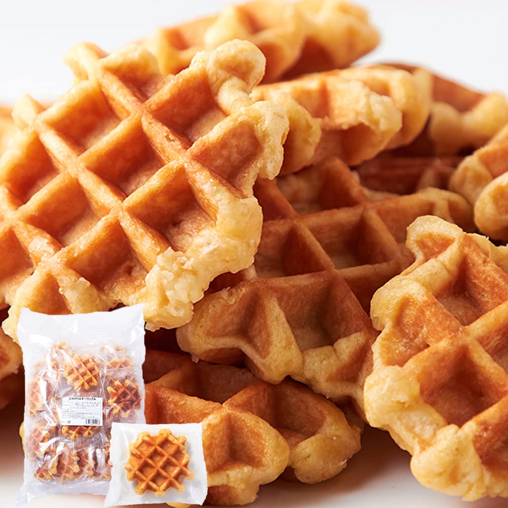 Authentic Belgian Waffle Mix 1kg - Premium Homemade Waffle Batter for Breakfast, Desserts & Brunch