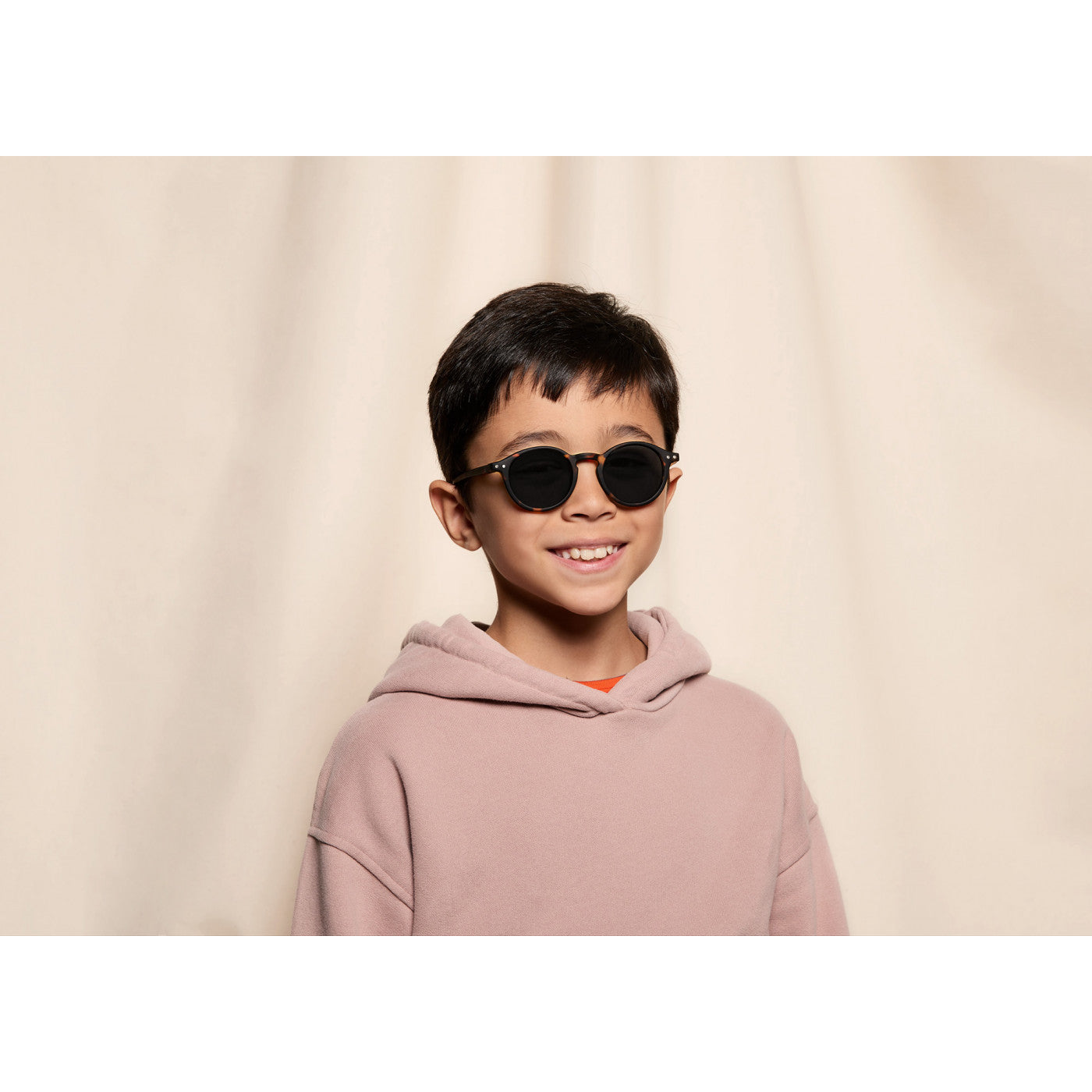 #D Junior Sunglasses for Kids - Blue Tortoise Frame with Mirror Lens UV400 Protection | Perfect for Beach, Outdoor Play & Summer Activities