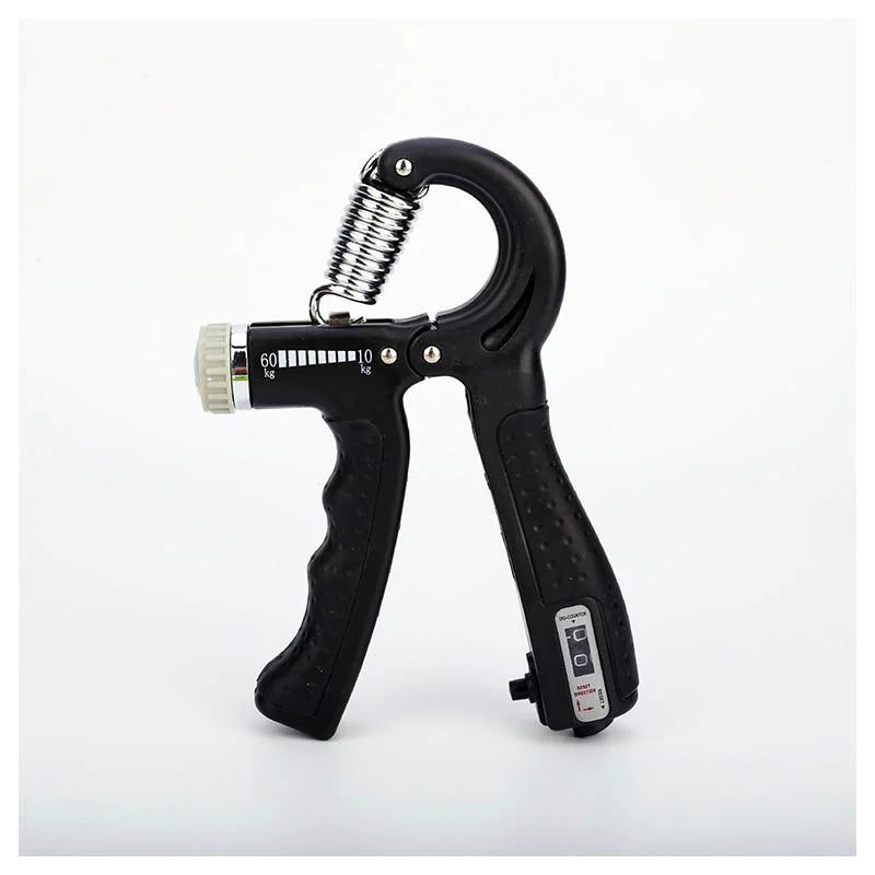 Adjustable Hand Grip Strength Trainer with Finger Exerciser - Improve Grip Strength & Finger Dexterity for Rock Climbing, Weightlifting & Rehabilitation Therapy