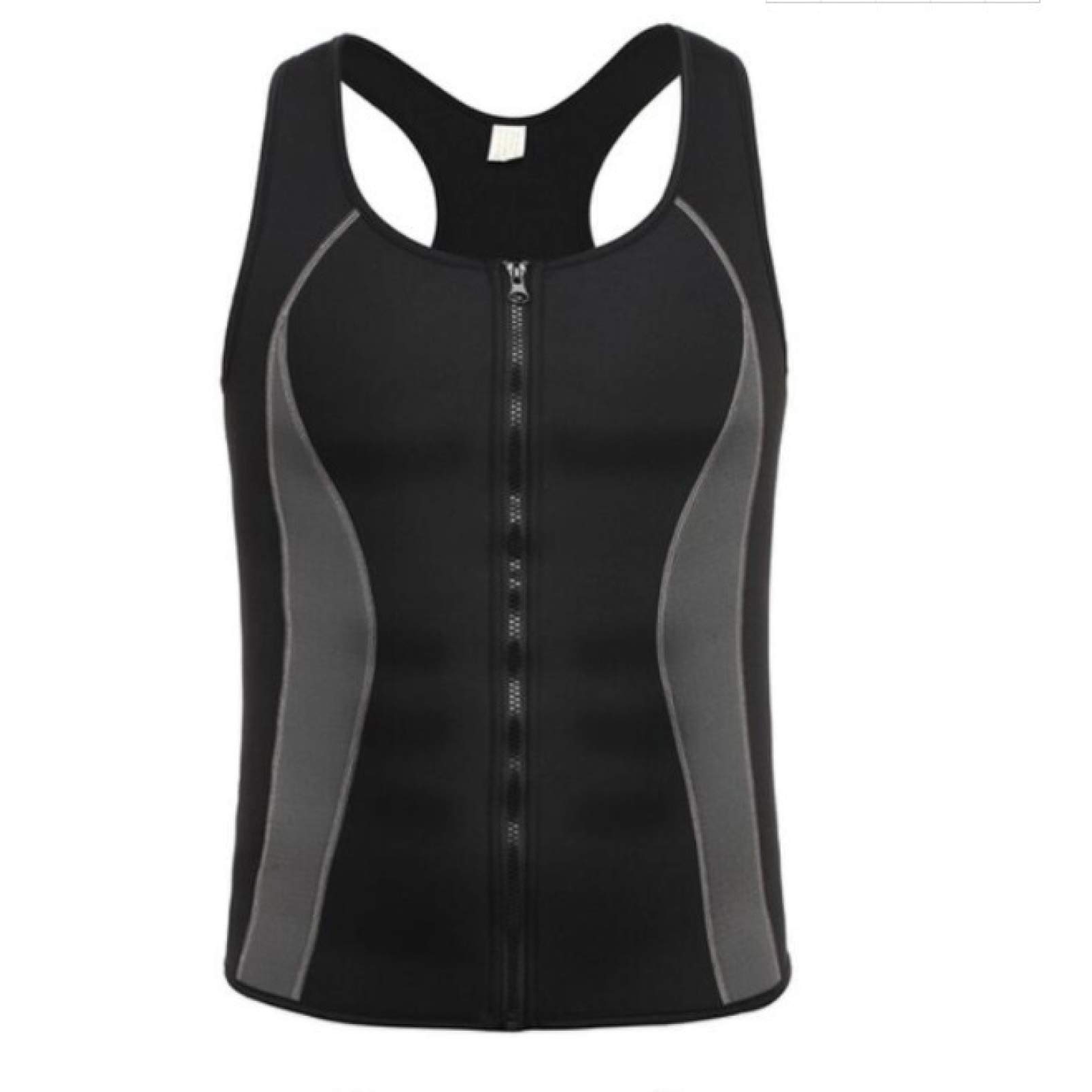 Men's Slim Fit Body Shaping Undershirt - Muscle Support & Posture Corrector - Comfortable Compression Shirt for Workout, Office & Everyday Wear