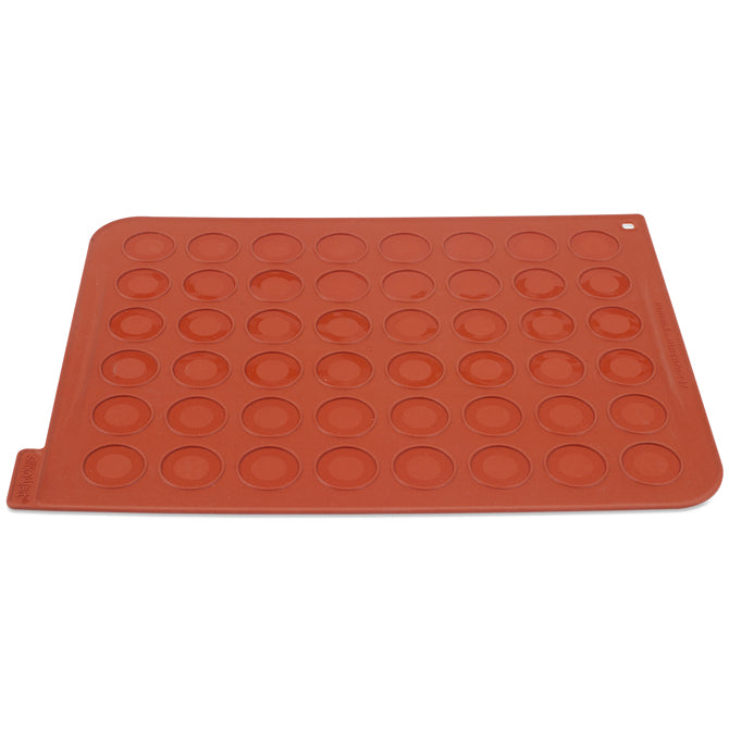 Non-Stick Silicone Macaron Baking Mat with 48 Cavities - Perfect for French Macarons, Cookies, and Pastries - Ideal for Home Bakers & Professional Chefs