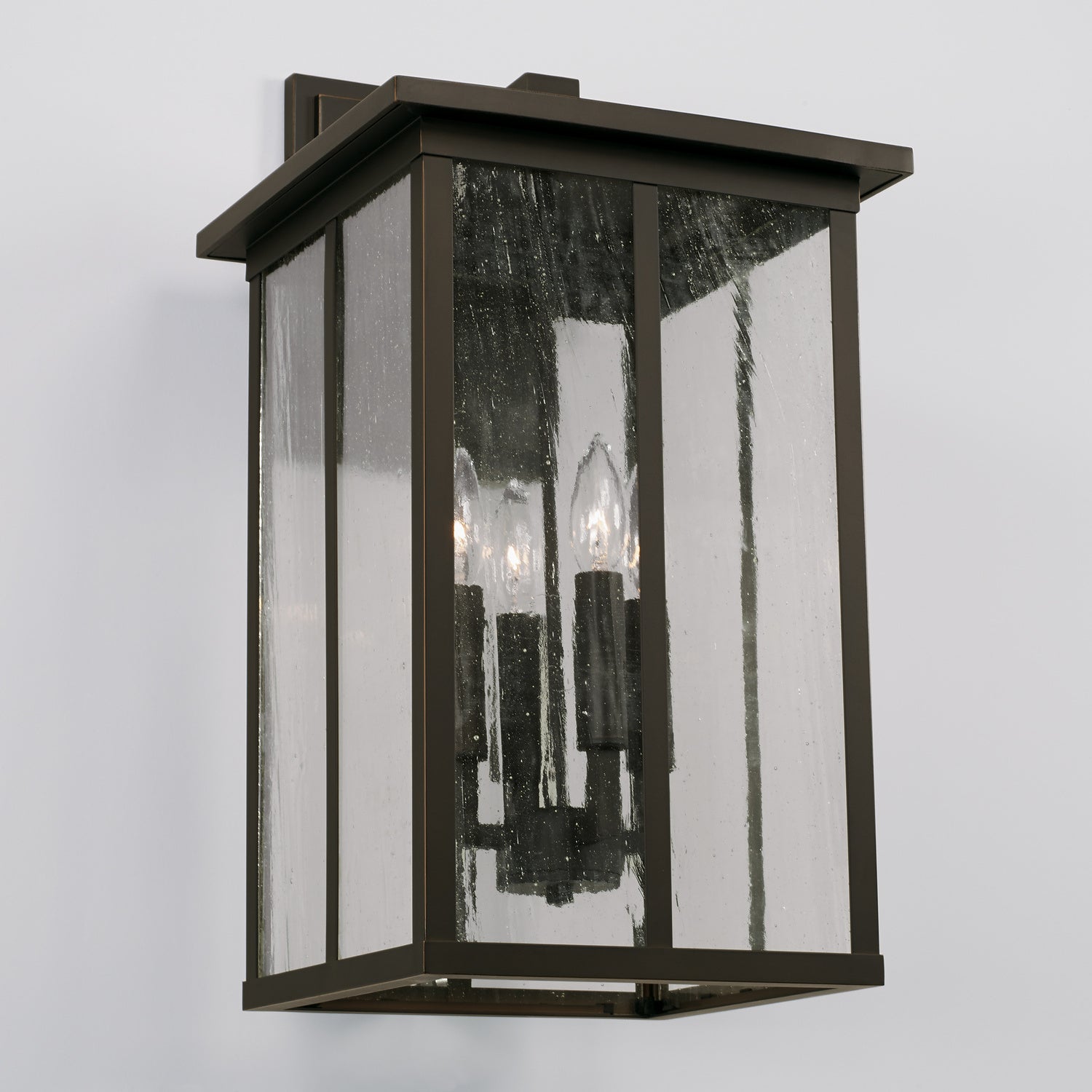 Capital Lighting 4-Light Outdoor Wall Lantern - Weatherproof Exterior Sconce for Porch, Patio, and Garden Lighting