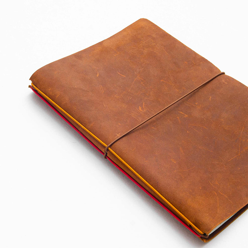 Premium Refillable Leather Journal for Writing - Brown Handcrafted Travel Notebook, Ideal for Journaling, Note Taking & Gift Giving - Endless Explorer Regalia