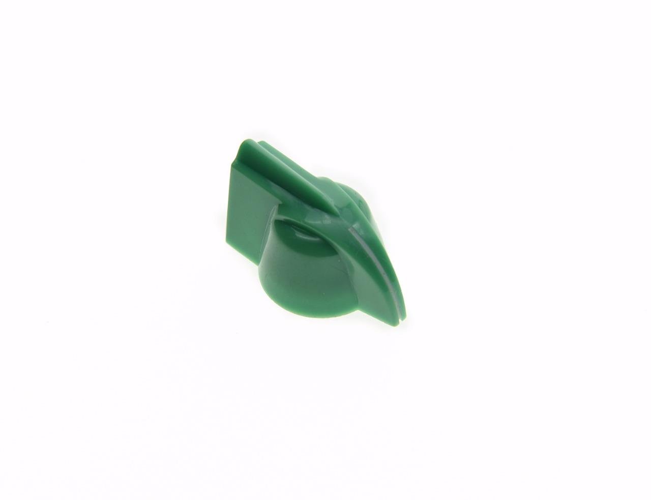 Dopro Pack of 12 Vintage Raised Set Screw Guitar AMP Knobs - Green Chicken Head Effect Pointer Knobs for Guitar Effects Pedals & Amplifiers - Perfect for DIY Guitar Mods, Amp Upgrades & Vintage Tone Enhancement
