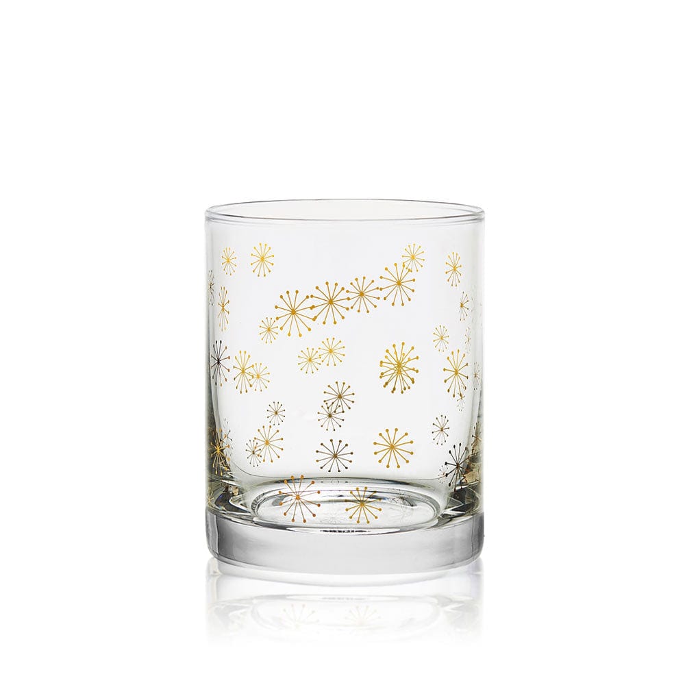 Premium Set of 4 Double Old Fashioned Whiskey Glasses - Heavy Base Crystal Clear Drinking Glasses for Bourbon, Scotch & Cocktails - Perfect for Home Bar, Gifts & Entertaining