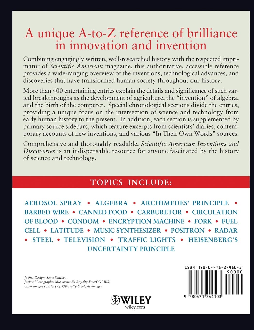 Scientific American Inventions and Discoveries: Key Milestones in Human Ingenuity from Fire to Microwave Oven | History of Technology & Innovation | Perfect for Students, Educators & Science Enthusiasts