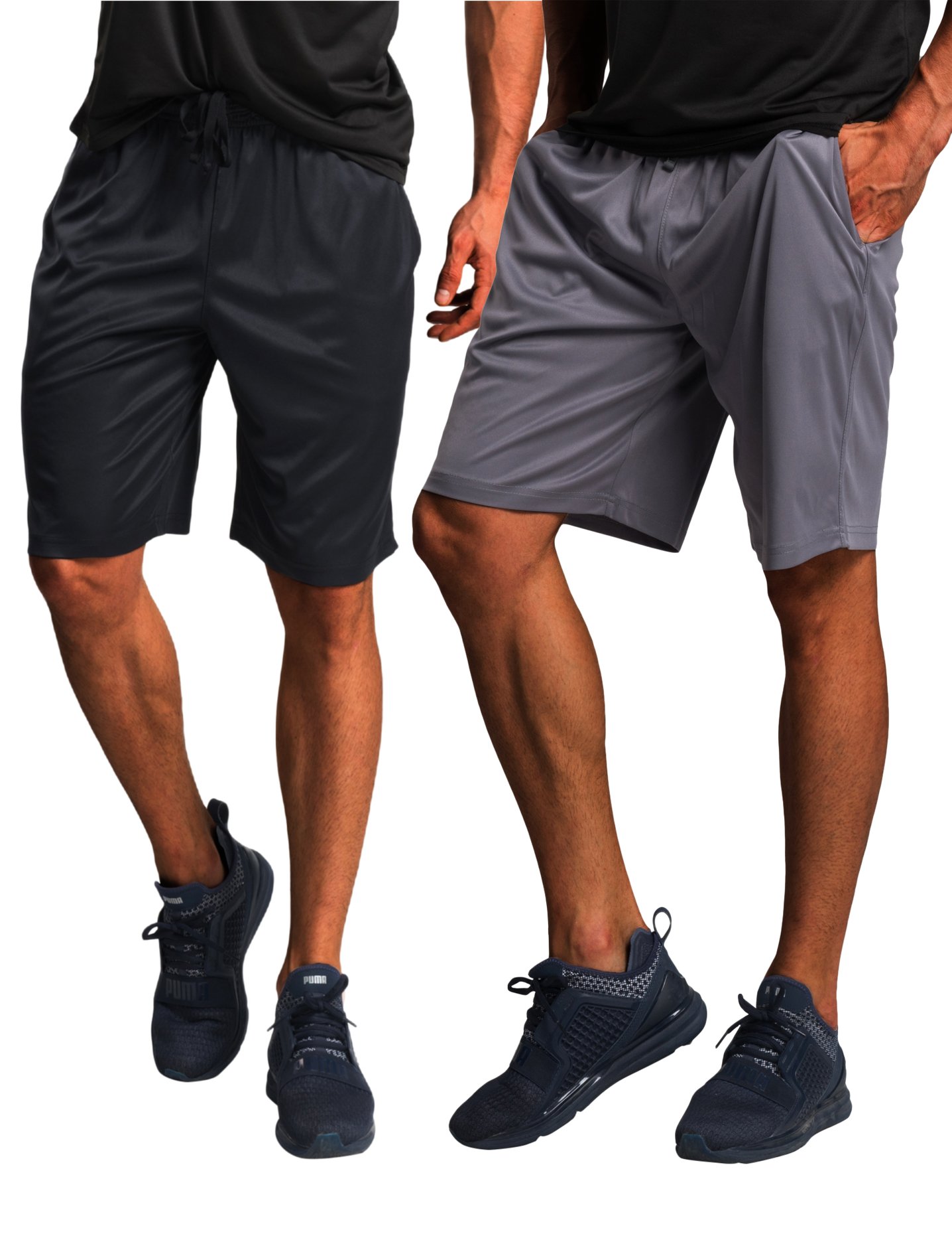 Men's Quick-Dry Performance Running Shorts - Lightweight Gym & Basketball Workout Shorts with Pockets - Perfect for Jogging, Training & Sports Activities