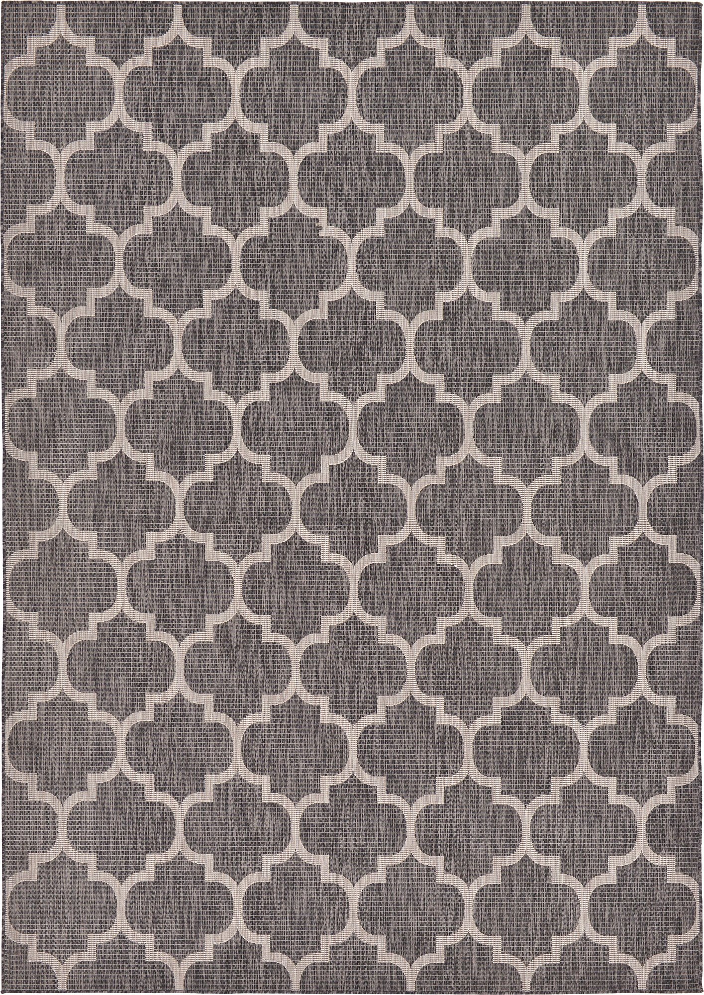 Unique Loom Outdoor Trellis Collection Area Rug 7'10
