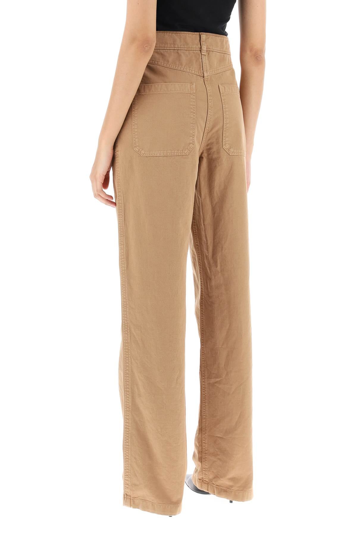 Burberry 'Branley' Straight Leg Pants for Women - Classic Trousers with Slim Fit & Stretch Comfort | Perfect for Office, Business Casual & Smart Outfits