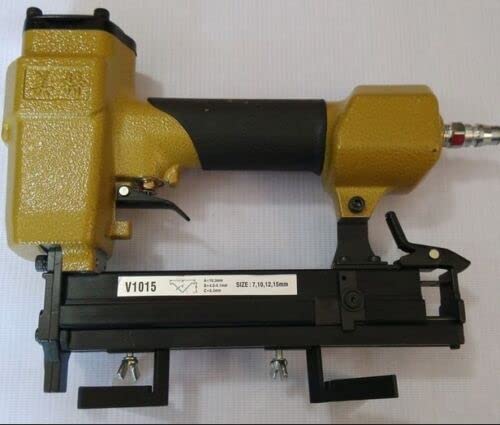 Premium Pneumatic Picture Frame Joiner - Professional V-Nailer & Joining Gun for Woodworking | Perfect for Framing, Cabinet Making, and DIY Projects