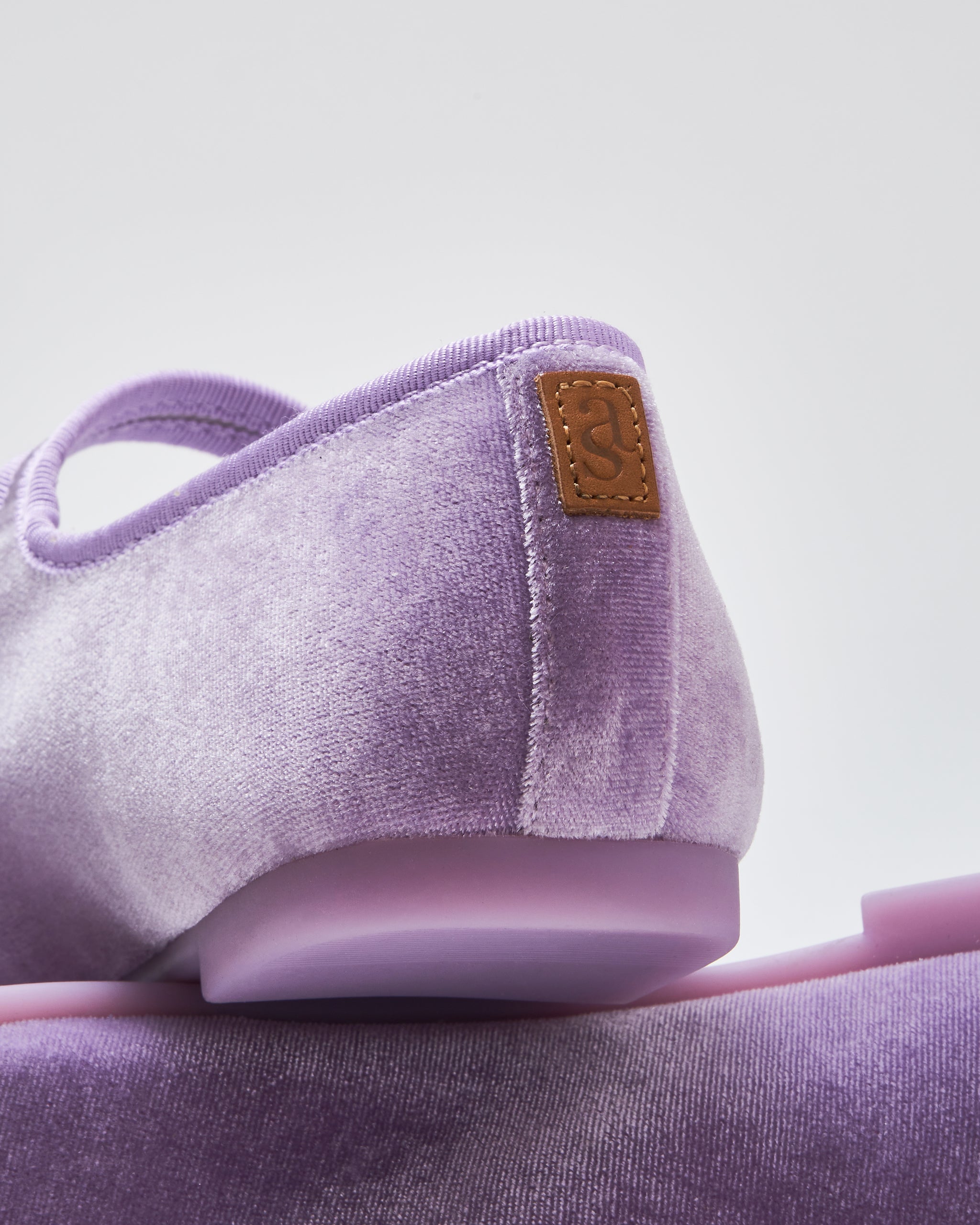 Belle Mary Jane Shoes for Women - Comfortable Violet Flats with Bow Detail - Perfect for Work, Office, and Casual Outfits