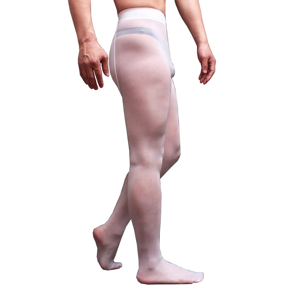 Leesuo 8D Shiny Sheer Pantyhose for Women - High Waist Sexy Stockings with Oil Shimmery Effect - Perfect for Date Night, Cosplay & Special Occasions