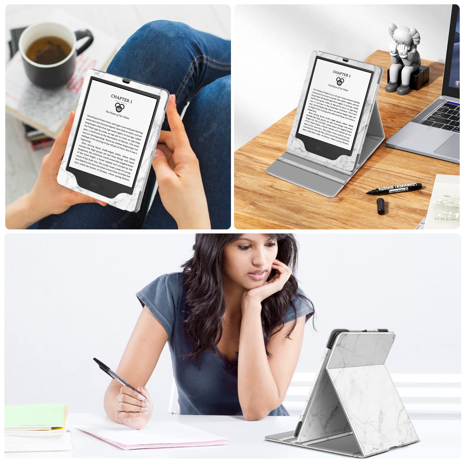 Premium Slim Lightweight Smart Cover Case for Kindle 11th Generation (6