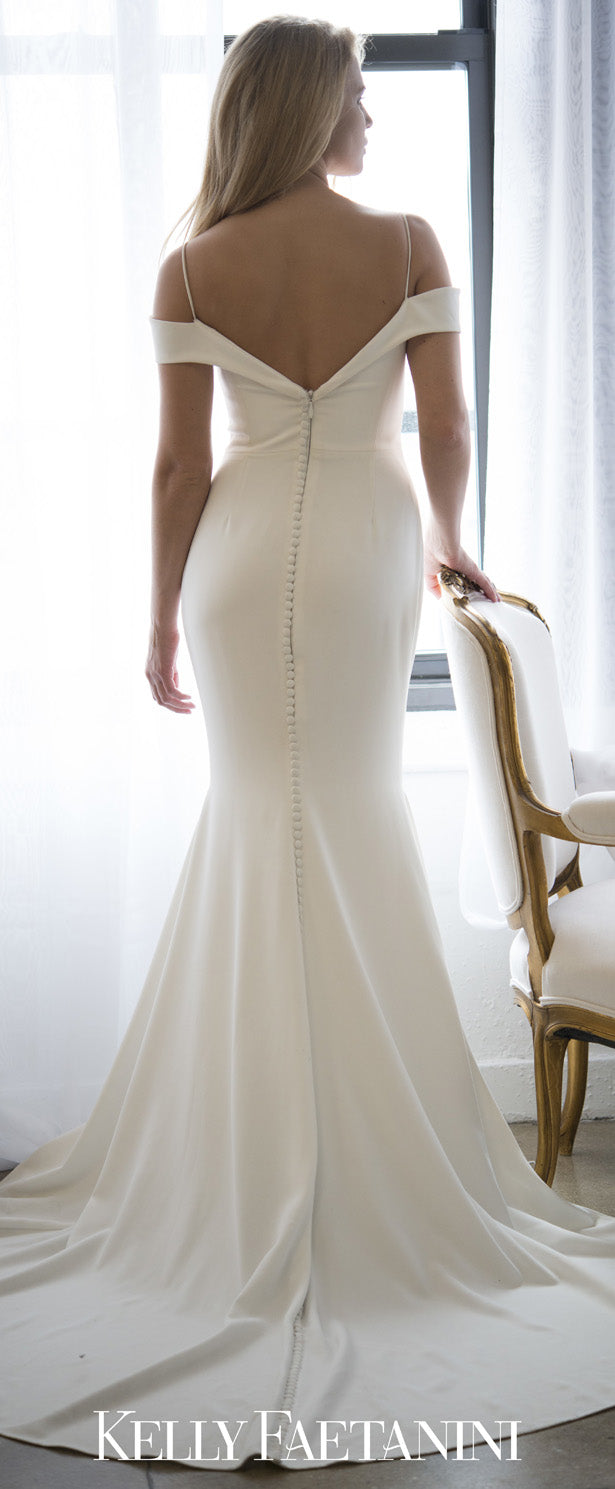 Kelly Faetanini Phoebe Sample Gown - Elegant Wedding Dress for Brides | Perfect for Bridal Showers, Ceremonies & Formal Events