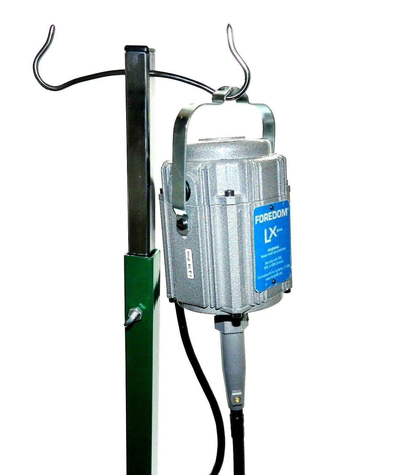 Dual Flex Shaft Motor Hanger - Adjustable Telescopic Flex Shaft Machine Motor Post (Made in USA) - Perfect for Jewelry Making, Dental Tools & Rotary Engraving