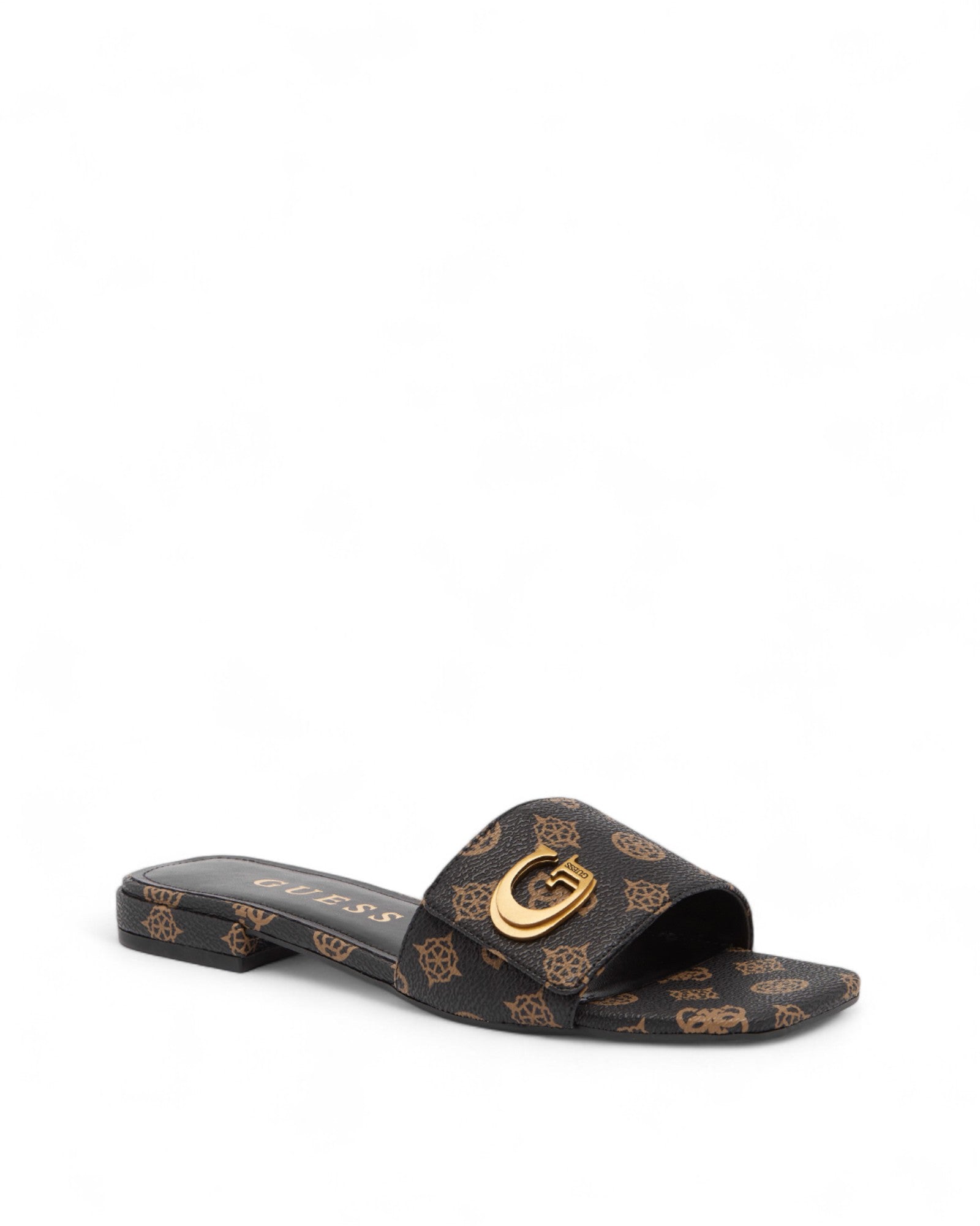 Premium Dark Brown Leather Toco Sandals with Logo - Comfortable & Stylish for Beach, Travel & Casual Wear