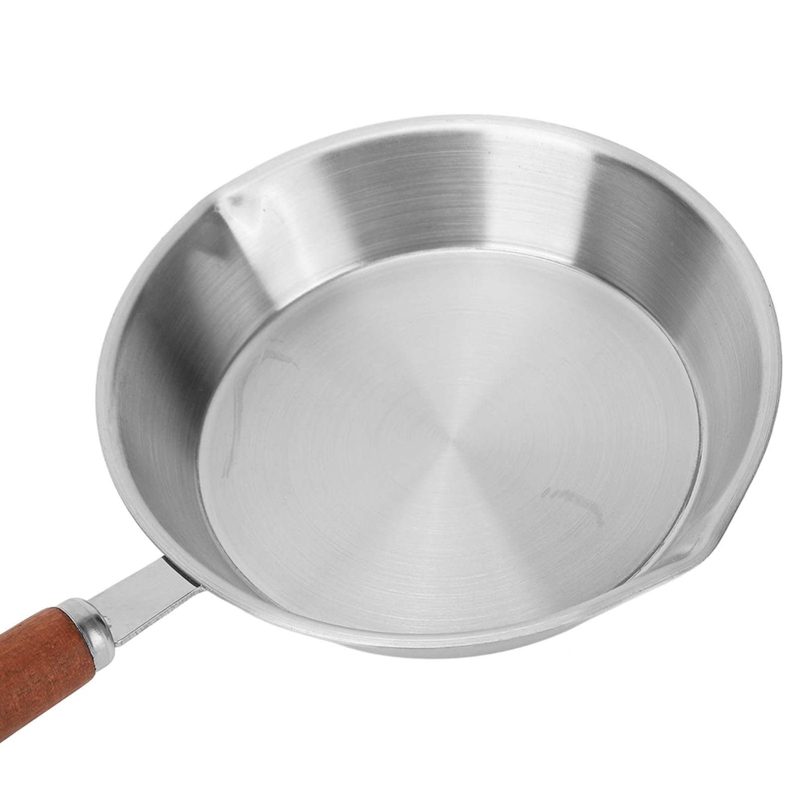Premium Stainless Steel Non-Stick Frying Pan - 16cm Induction Compatible Skillet for Eggs, Pancakes & More | Perfect for Home Kitchen & Restaurant Use