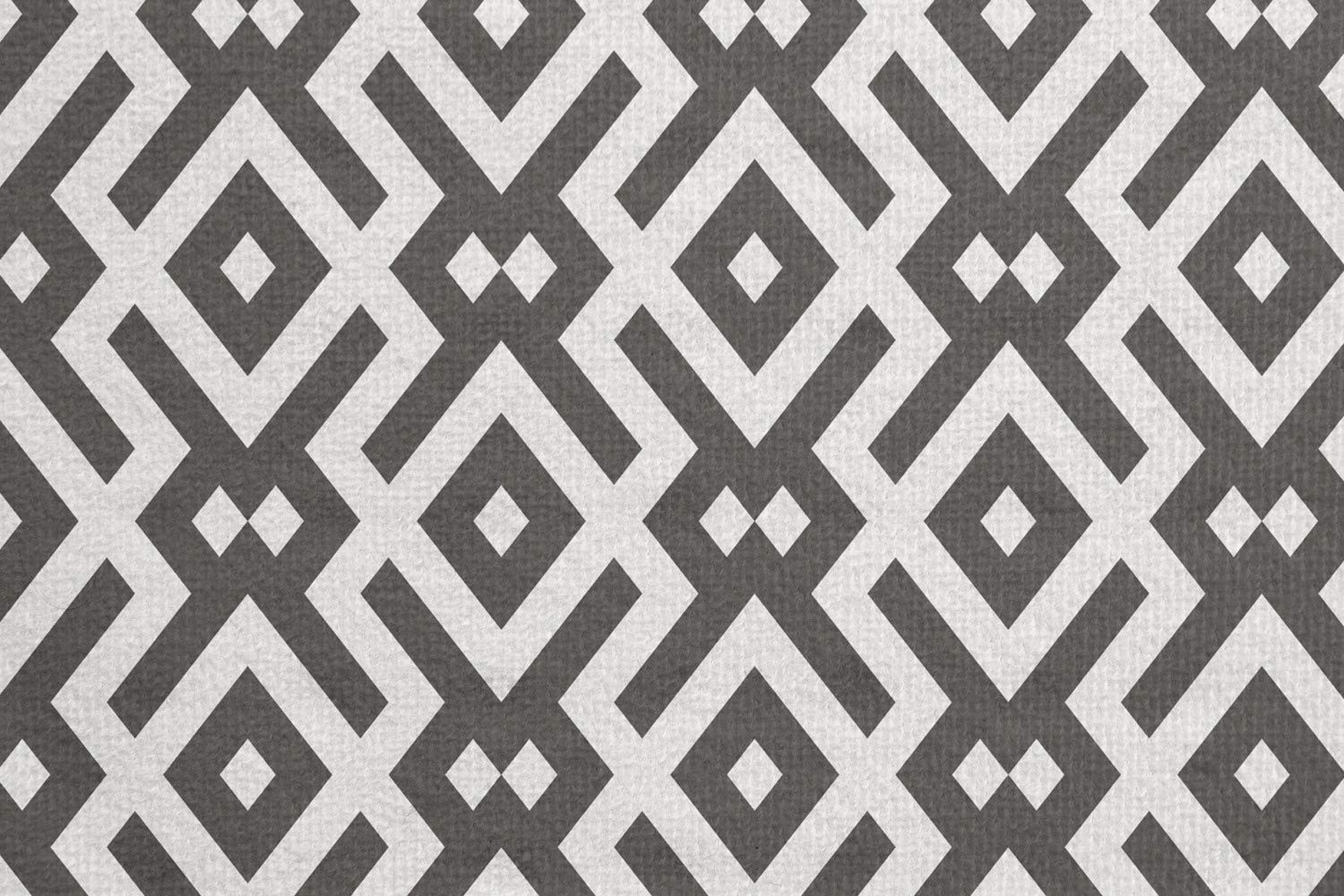 Ambesonne Non-Slip Yoga Mat Towel - Geometric Border Stripes Design - Sweat Absorbent for Yoga, Pilates & Workouts - 25