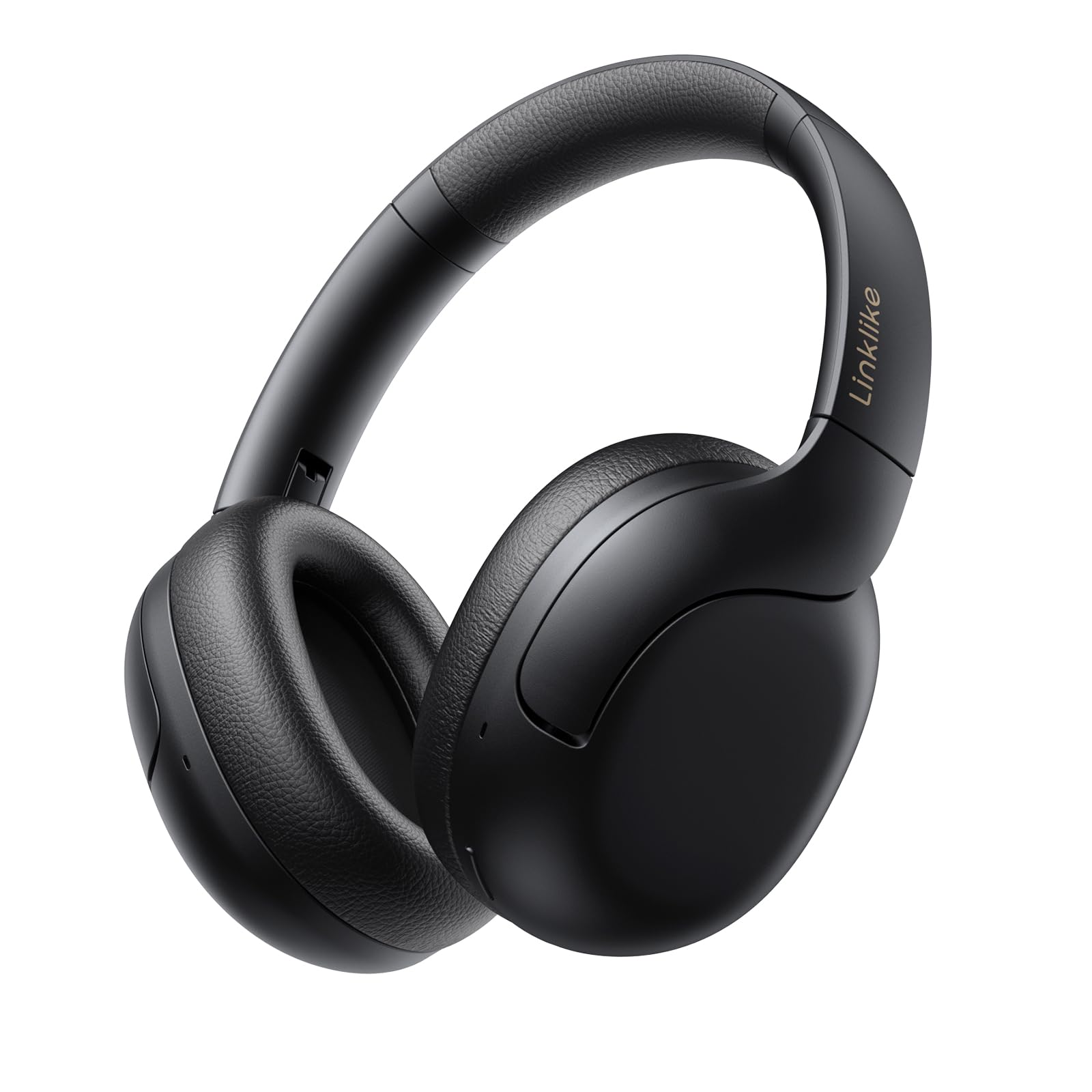 LINKLIKE Wireless Bluetooth Headphones with Active Noise Cancelling, Hi-Res Audio, 180H Playtime & Deep Bass - Over Ear Headphones with Memory Foam Cups & Touch Control for Home, Office, Gym, Travel (Perfect for Commuting, Workouts & Remote Work)