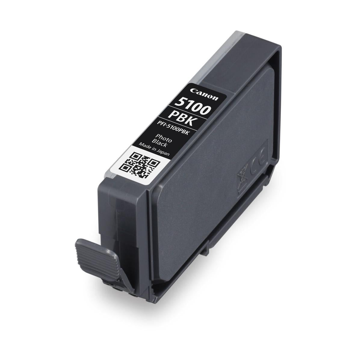Canon PFI 5100 LUCIA PRO II Photo Black Ink Cartridge for PRO-310 Printer - High-Quality Photo Printing for Professional Photography & Art Prints