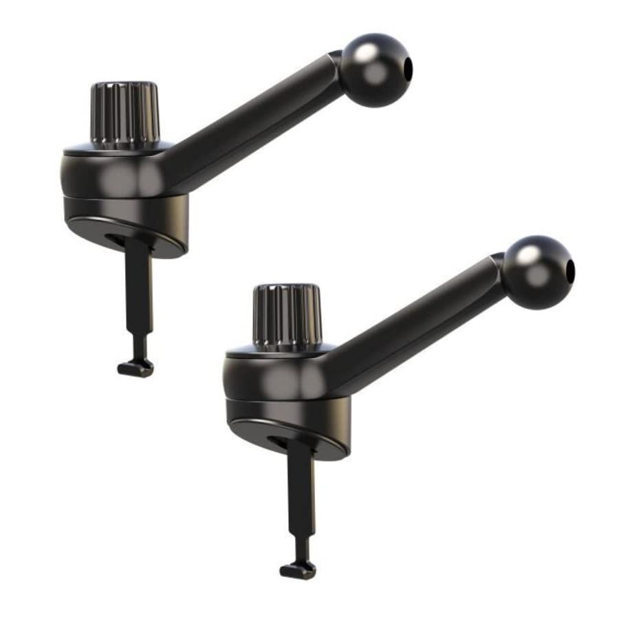 2 Pack Universal Car Phone Mount - Non-Blocking Side Dash Vent Stand with 17mm Ball Joint, Compatible with Garmin Nuvi GPS & Wireless Chargers | Perfect for Road Trips, Commuting & Hands-Free Navigation