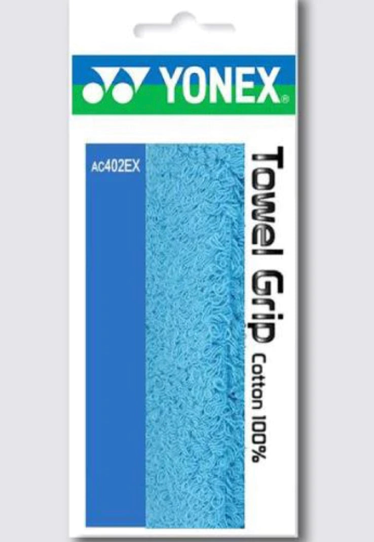 Yonex Towel Grip - Premium Badminton & Tennis Racket Handle Grip - Sweat Absorbent, Non-Slip Comfort for Enhanced Performance - Perfect for Sports, Training & Professional Matches