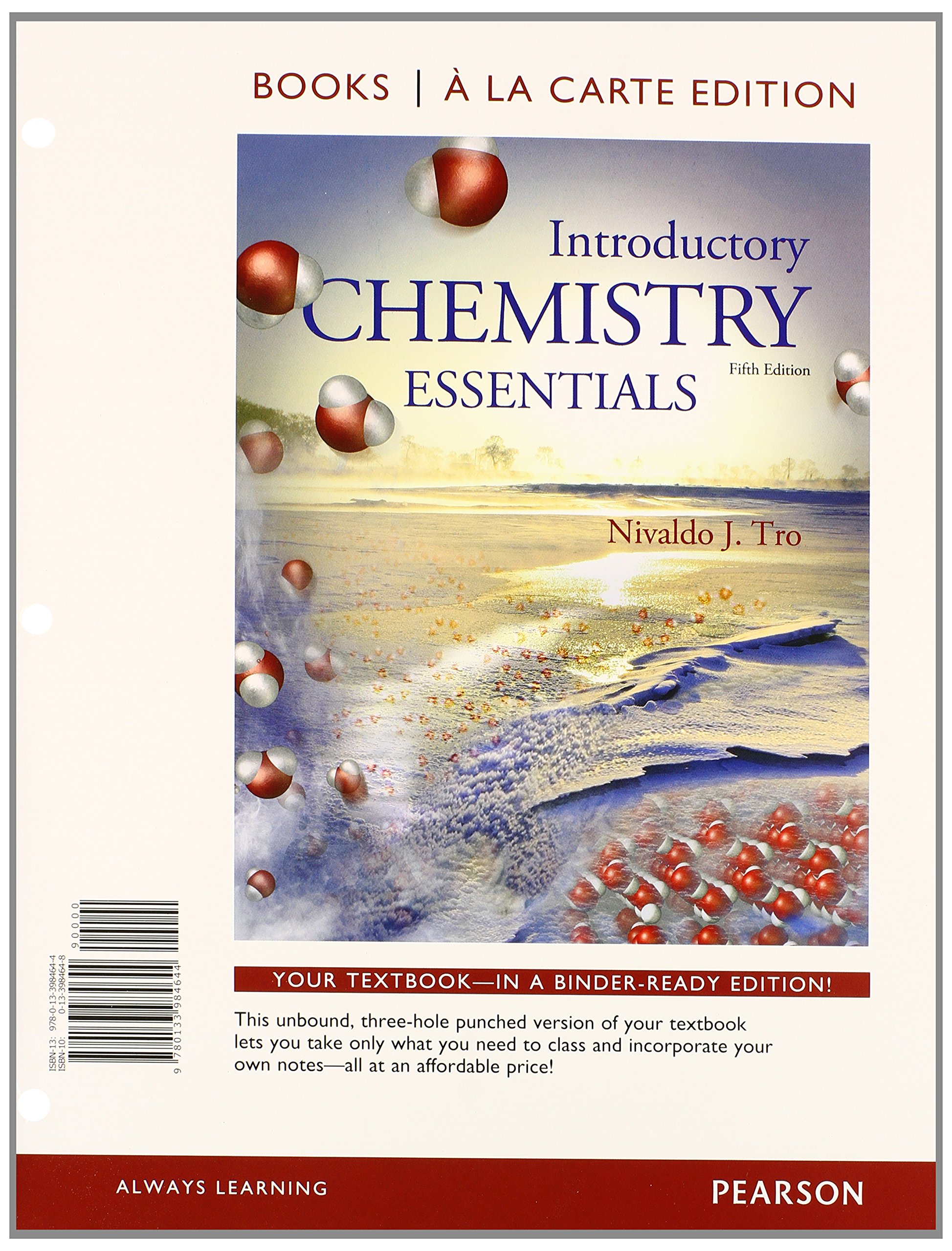 Introductory Chemistry Essentials, Books a la Carte Edition (5th Edition) | College Chemistry Textbook for Science Majors | Perfect for Classroom Learning & Self-Study