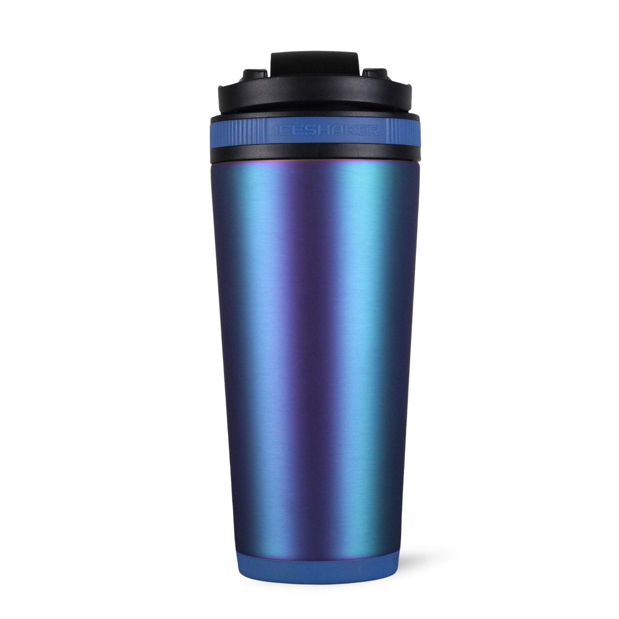 26oz Insulated Stainless Steel Ice Shaker Bottle - Wisteria Purple for Gym, Workout & Protein Drinks | Leakproof & Sweatproof Design for Sports & Outdoor Activities