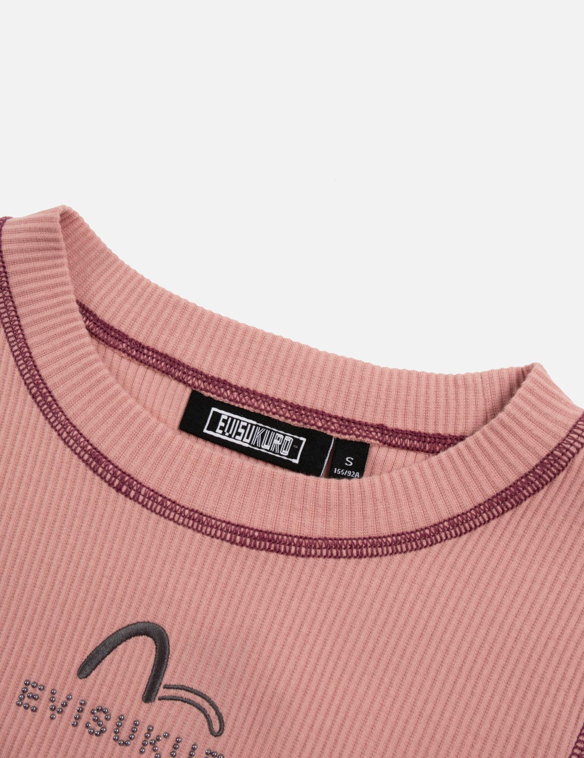 Seagull Embroidery Slim Fit Knit Top for Women - Casual Crewneck Pullover Sweater for Everyday Wear, Office & Date Night Outfits