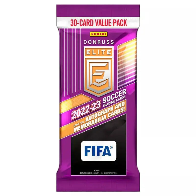 2022-2023 FIFA Donrism Elite Soccer Trading Cards Fat Pack - Collectible Football Player Cards for Fans & Collectors - Perfect for Trading, Gifts & Display
