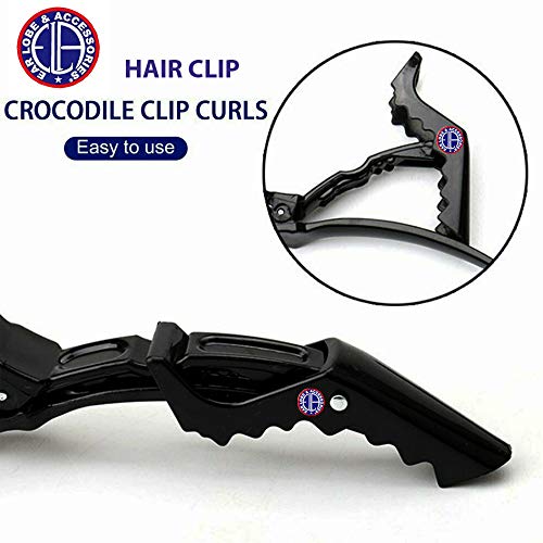 Ear Lobe & Accessories Combo Pack - 1pc Face Sponge & 2pcs Crocodile Hair Clips for Makeup, Hairstyling & Beauty Care | Perfect for Salon, Home & Travel Use