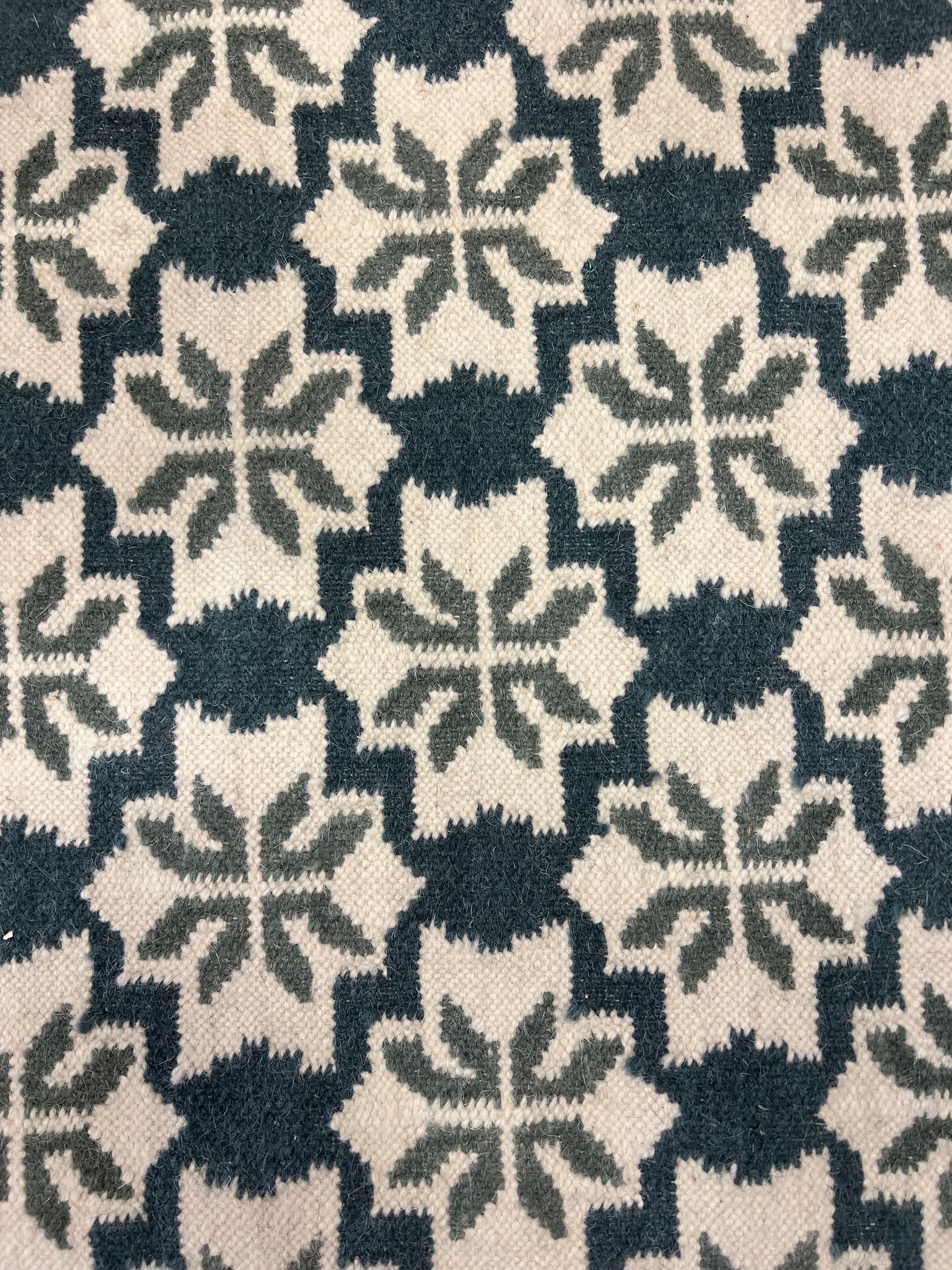 Star Medallion Rug - Handmade Bohemian Area Rug for Living Room, Bedroom & Dining Room - Perfect for Boho Chic Home Decor & Cozy Interior Design