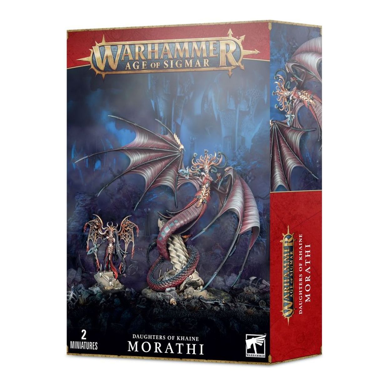 Daughters of Khaine Morathi - Warhammer Age of Sigmar Miniature for Tabletop Gaming & Collecting - Perfect for Fantasy Battles & Display