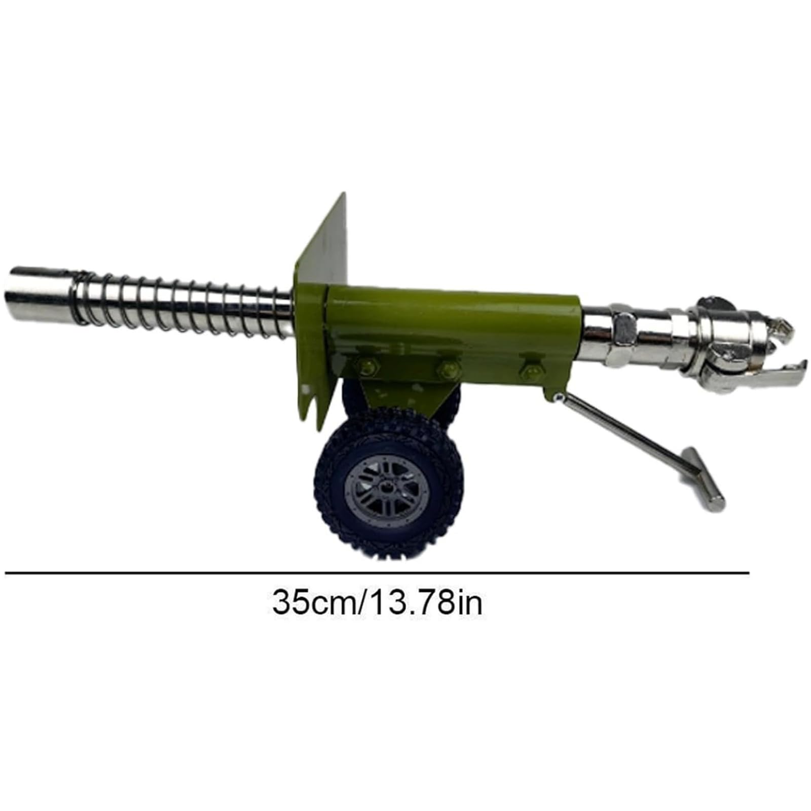 304 Stainless Steel Mini Cannon Model - Firecracker Artillery Launcher for Military Collectors | Desktop Ornament, Gift for Military Enthusiasts | Perfect for Home Decor, Office Display & Historical Reenactments