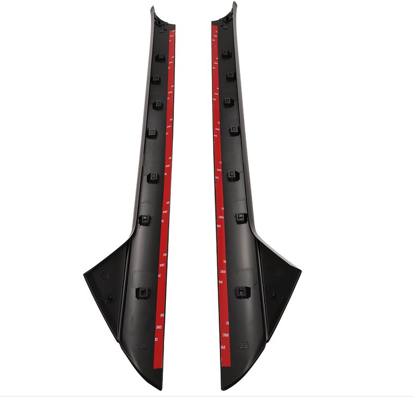 SCITOO Front Windshield Outer Trim A-Pillar for 2011-2019 Ford Explorer 4-Door SUV - Glossy Black Left & Right Replacement (OE# BB5Z-7803145-AA/BB5Z-7803137-AB) - Perfect for Weather Protection & Enhanced Vehicle Appearance