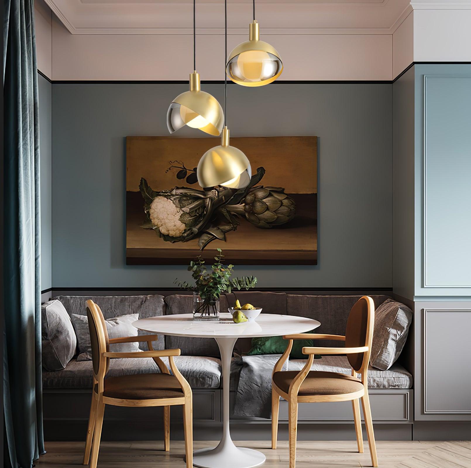 Blonche Modern Pendant Light - Elegant Hanging Lamp for Dining Room, Kitchen Island, Bedroom & Living Room Decor - Stylish Ceiling Lighting Fixture