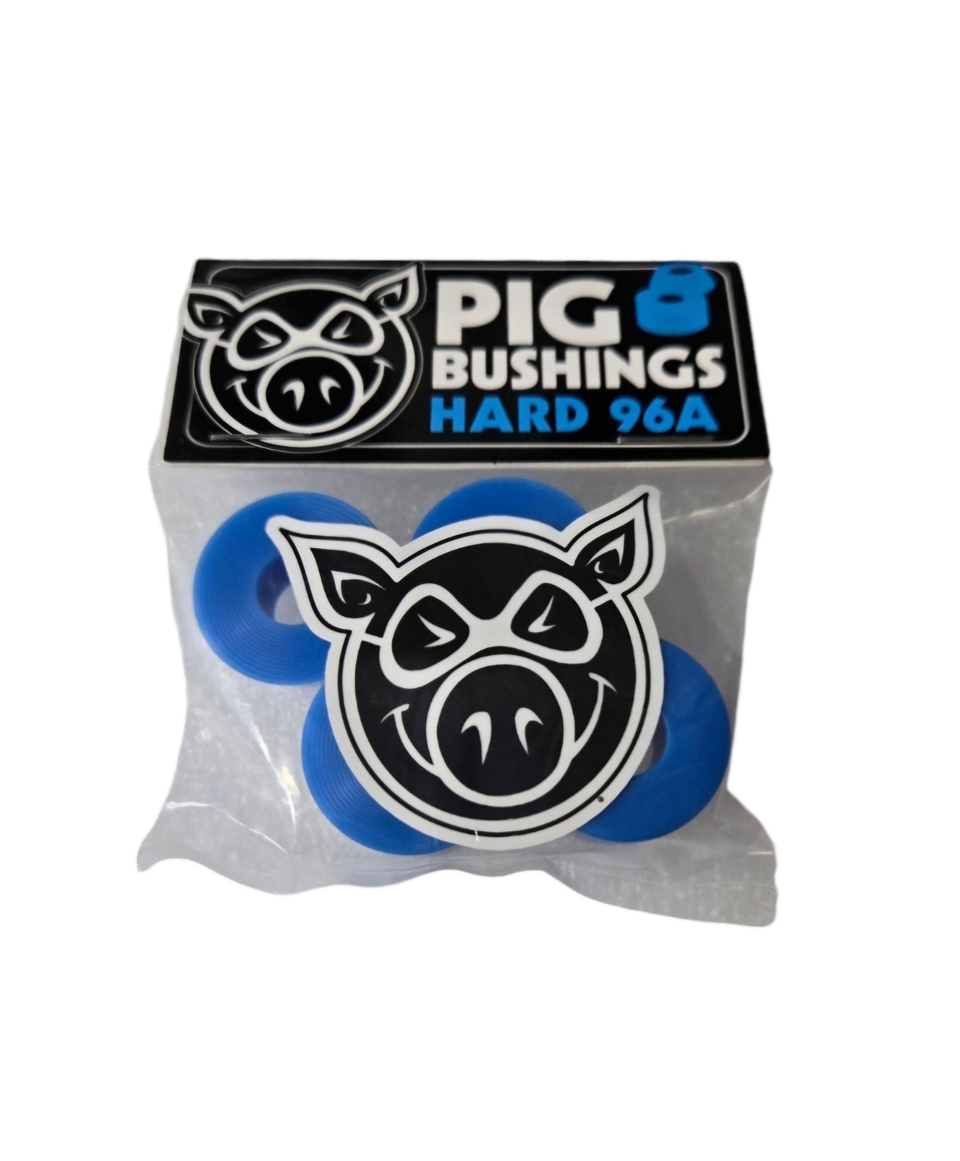 High-Performance PIG Replacement Truck Bushings - Blue 96A Hard Polyurethane for Smooth Ride & Durability - Ideal for Off-Roading, Heavy-Duty Trucks & Suspension Upgrades