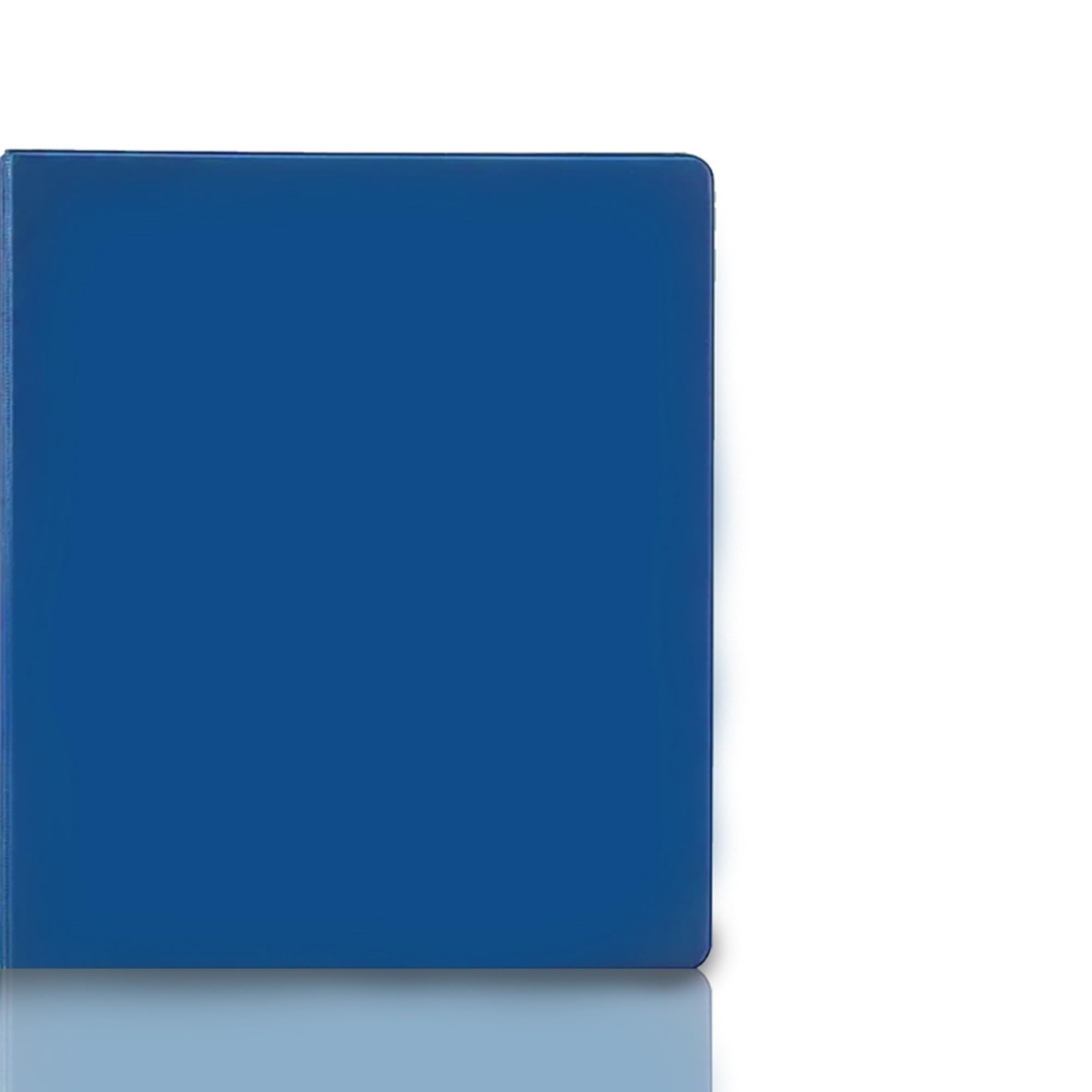 Premium 2-Inch Blue Polypropylene D-Ring Binder for School & Office - Organize Documents, Notes & Projects with Durable 3-Ring Binder for Students, Teachers & Professionals