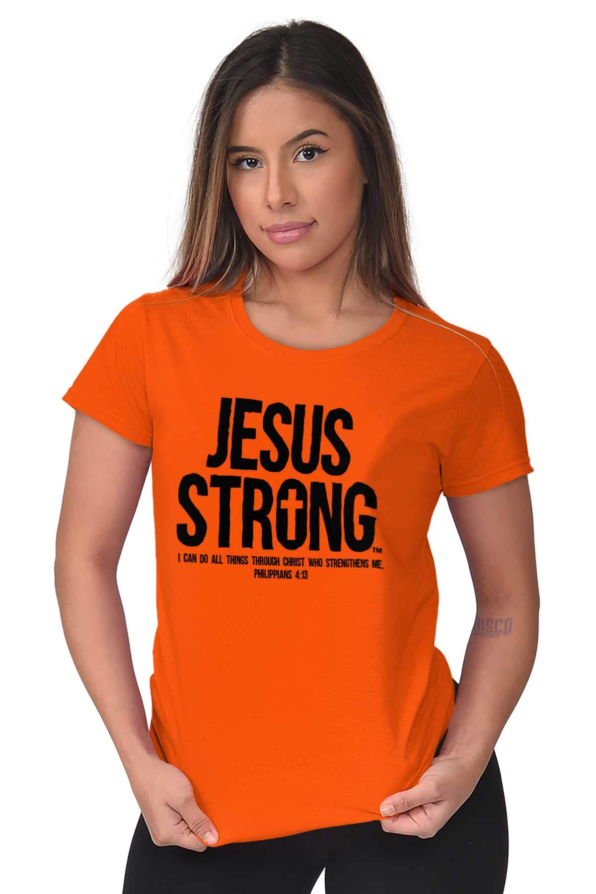 Philippians 4:13 Bible Women's Graphic Tee - Faith Apparel for Church & Daily Wear
