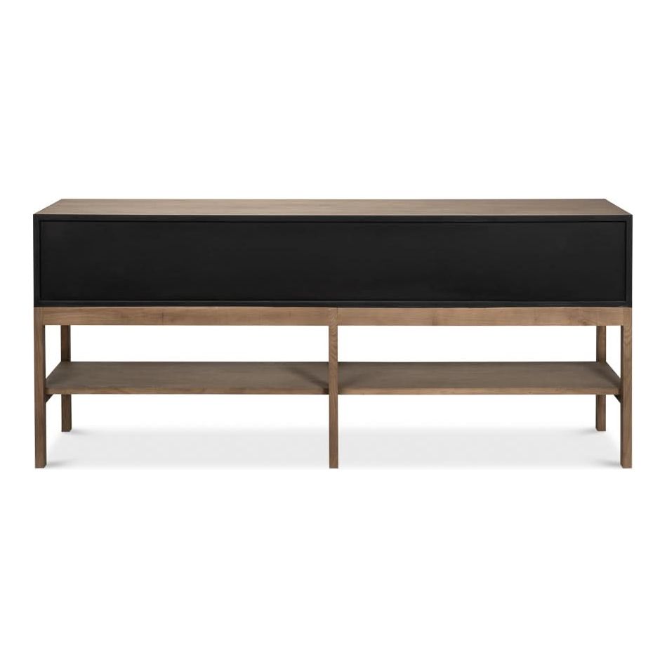 Modern Adler Console Table - Elegant Entryway Sofa Table with Storage Shelf - Perfect for Hallway, Living Room & Home Decor