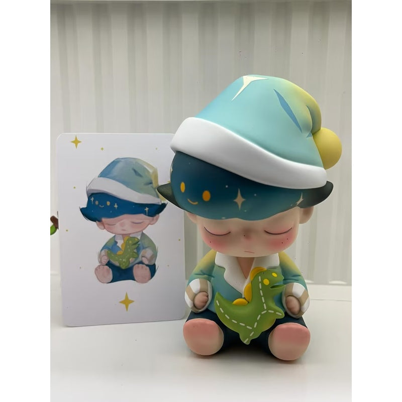 DIMOO Pajamas Party Cuddle Dragon Limited Edition Collectible Figure - Perfect for Anime Fans, Gift Giving & Home Decor Display