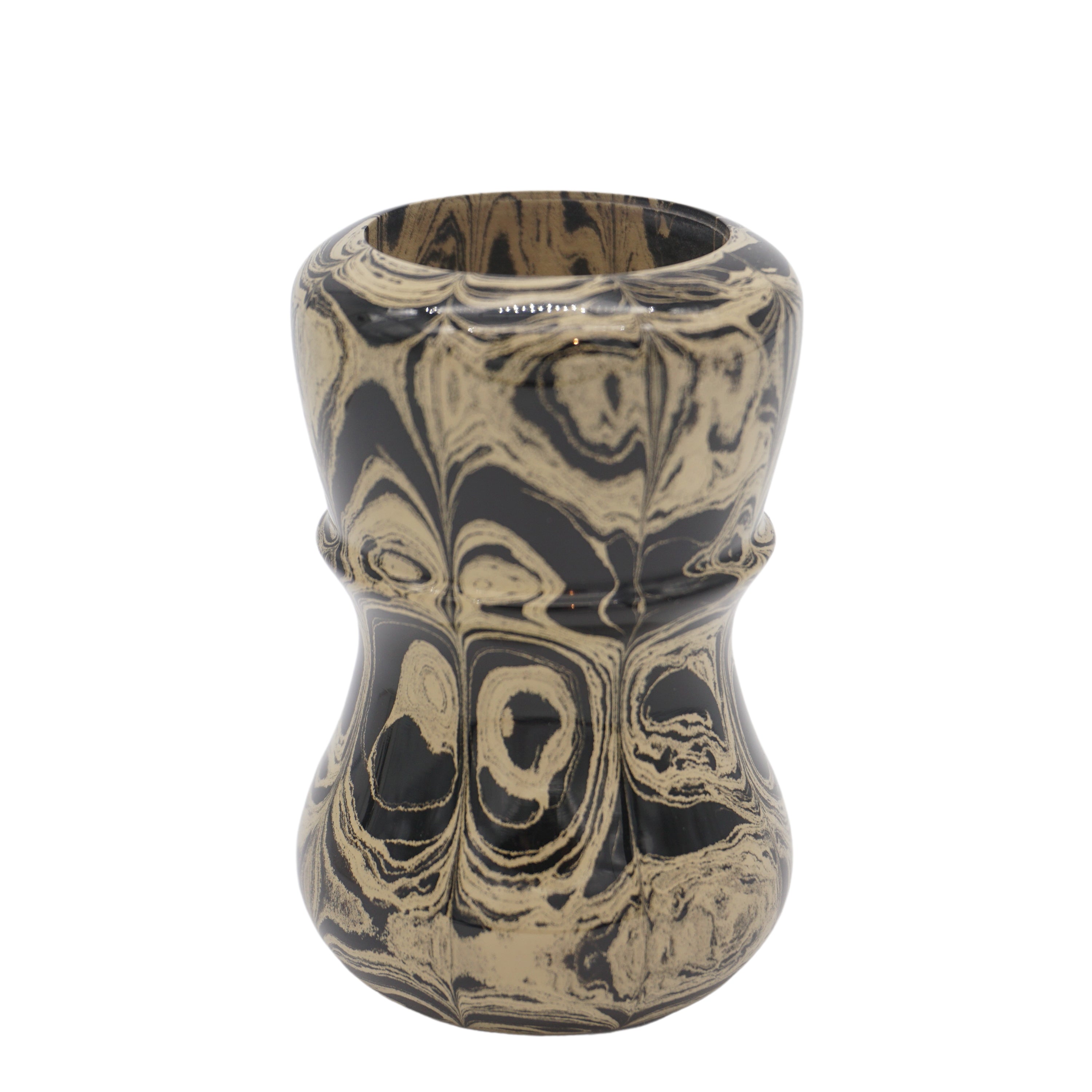 Premium Sand Ebonite Handmade Shaving Brush Handle - Compatible with 24mm & 26mm Knots - Perfect for Wet Shaving & Barber Shop Gifts