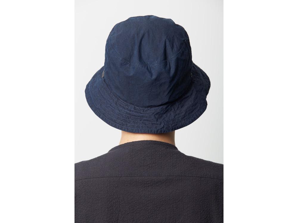 Indigo Cotton/Nylon Bucket Hat for Men & Women - Sun Protection, Outdoor Activities, Beach & Travel Accessories