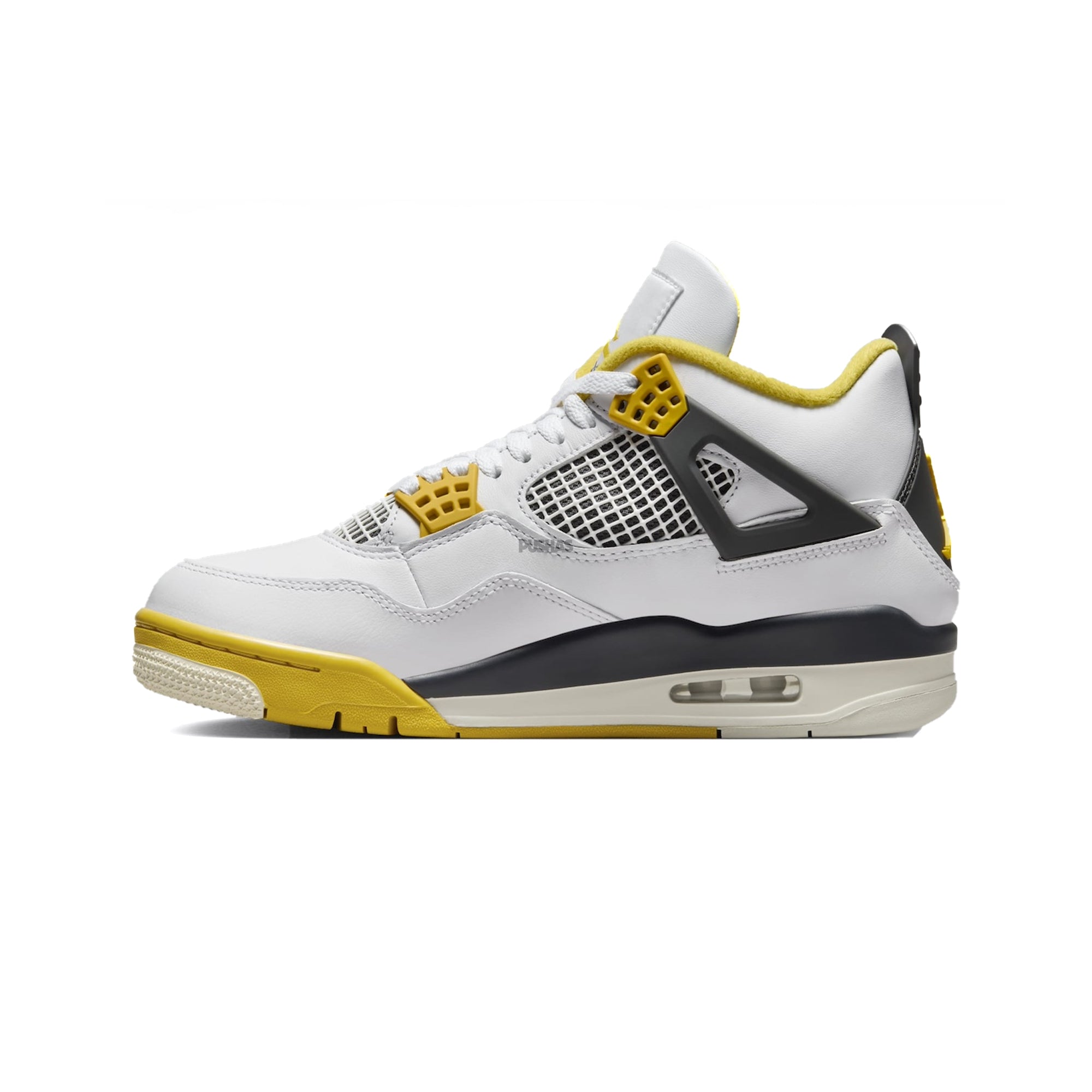 Air Jordan 4 Retro 'Vivid Sulfur' Women's Basketball Shoes 2024 - Lightweight Comfort & Style for Casual Wear, Gym & Street Fashion