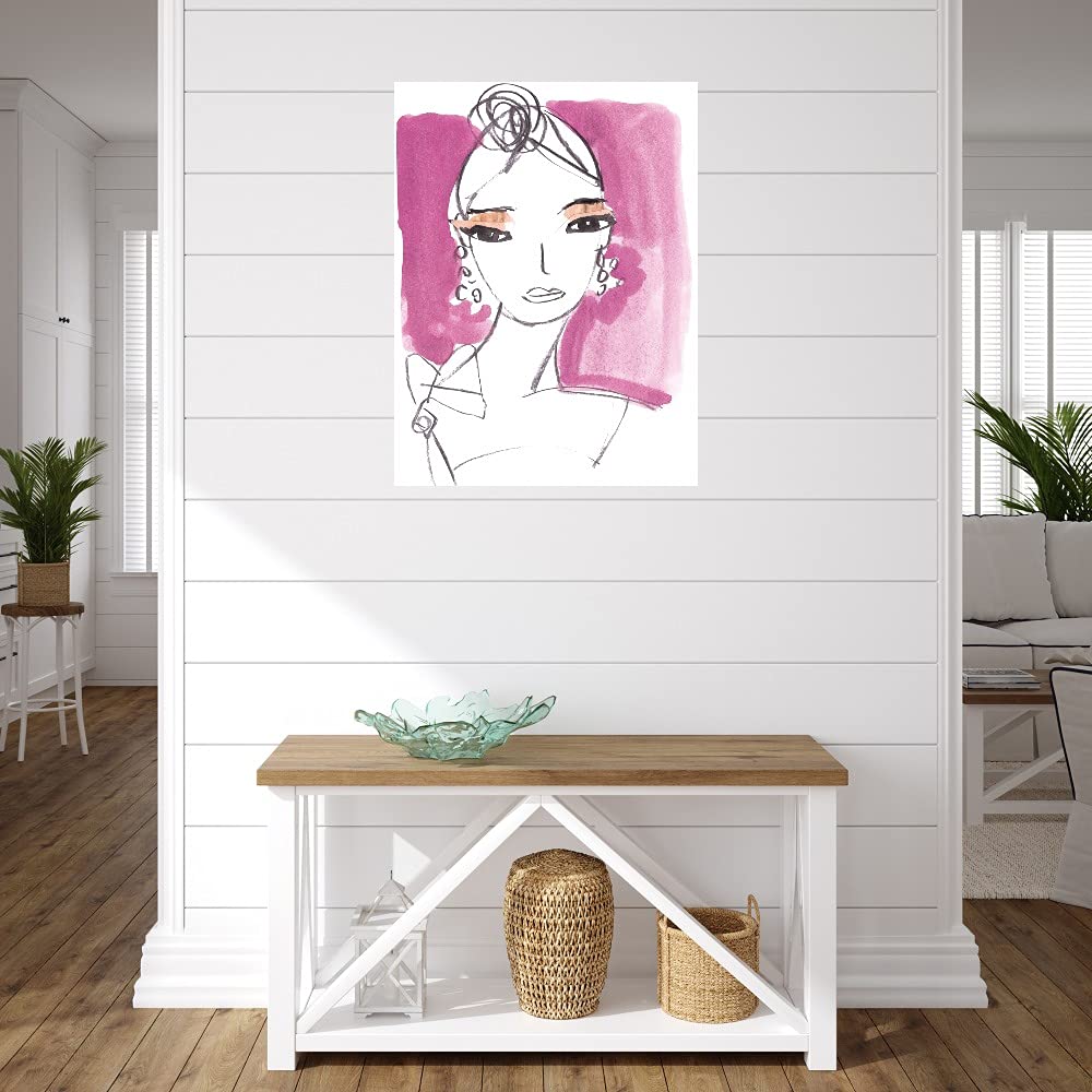 Katrien Soeffers Fine Art Canvas Wall Decor - 24x32 Inch Ready to Hang Painting for Living Room, Bedroom, Office & More - Modern Abstract Artwork for Home & Commercial Spaces