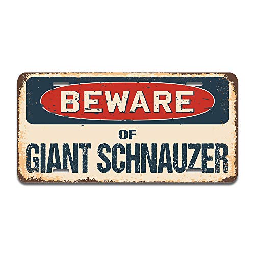 Beware of Giant Schnauzer